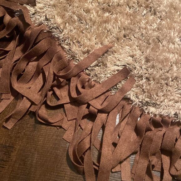 Astars Chalet Grande Poncho cardigan Fringe Rodeo Ready o/s - Picture 6 of 8